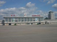 Flughafen in Pyongyang