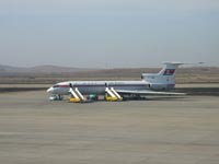 Air Koryo TU-154 abflugbereit in Pyongyang